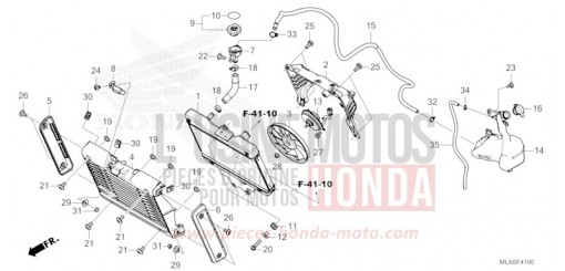 RADIATOR/RESERVE TANK CMX1100D2S de 2025
